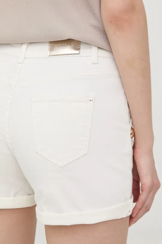 bijela Traper kratke hlače Morgan
