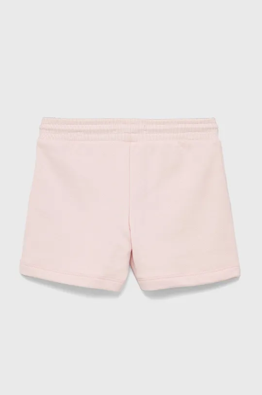 Otroške bombažne kratke hlače Tommy Hilfiger roza