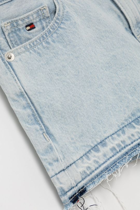 Detské rifľové krátke nohavice Tommy Hilfiger  100% Bavlna