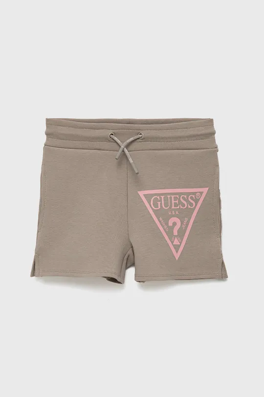 бежевий Дитячі шорти Guess Для дівчаток