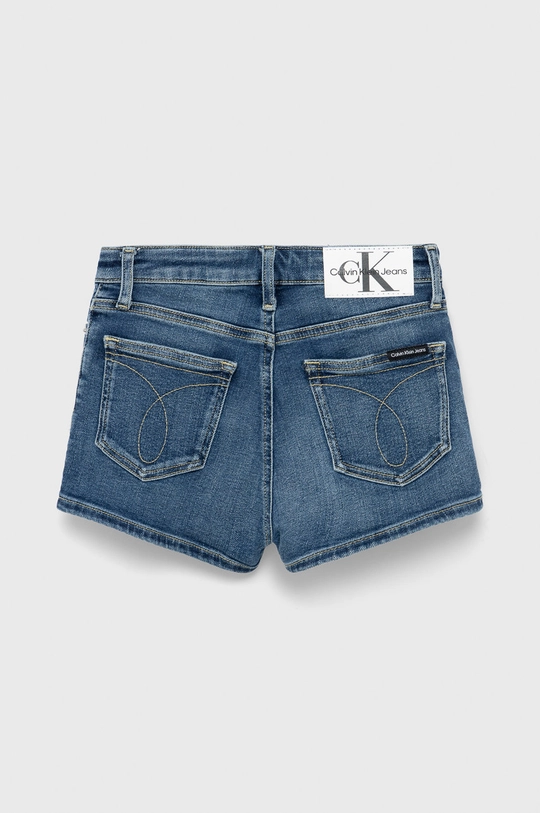 Calvin Klein Jeans otroške jeans kratke hlače modra