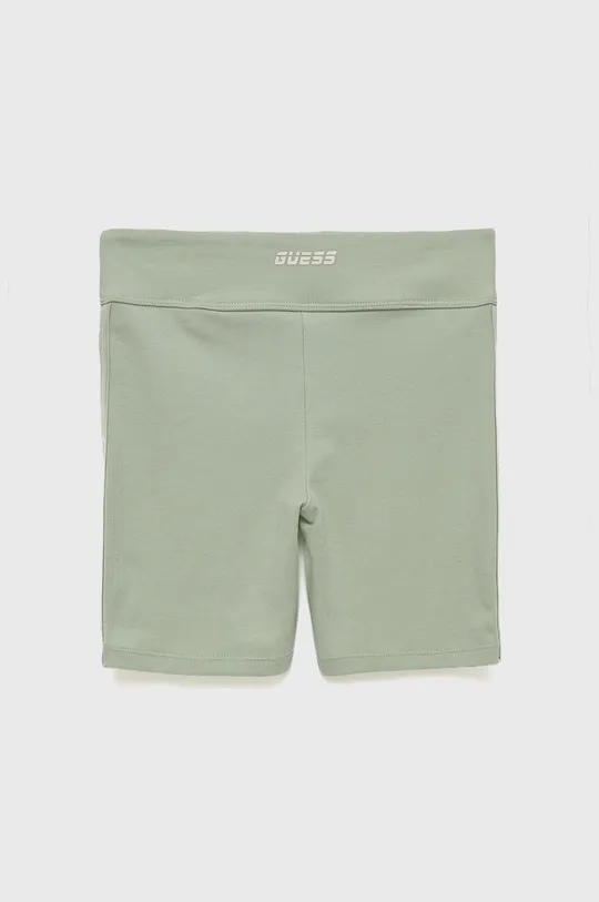 Dječje kratke hlače Guess zelena
