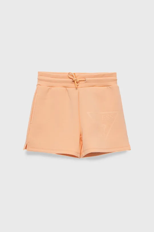 oranžna Otroške kratke hlače Guess Dekliški