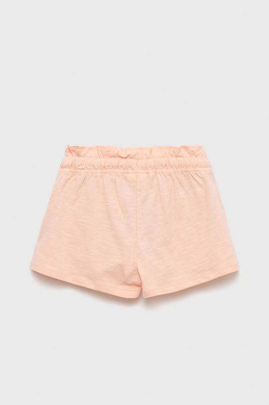 United Colors of Benetton pantaloni scurți din bumbac pentru copii roz pastelat