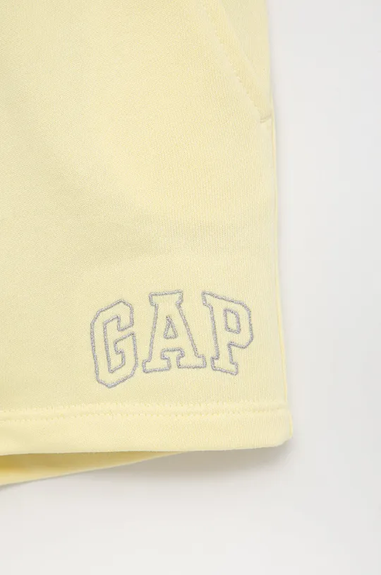 Detské krátke nohavice GAP  77% Bavlna, 23% Recyklovaný polyester