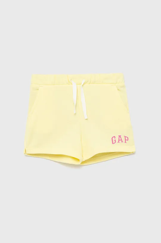 жёлтый GAP детские шорты Для девочек