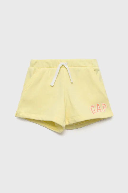 жовтий GAP дитячі шорти Для дівчаток
