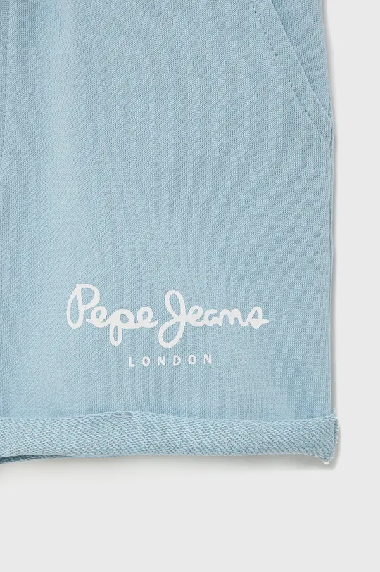 Dječje pamučne kratke hlače Pepe Jeans  100% Pamuk