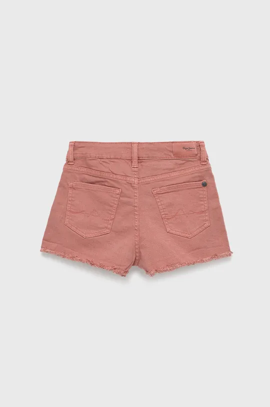 Otroške kratke hlače iz jeansa Pepe Jeans roza