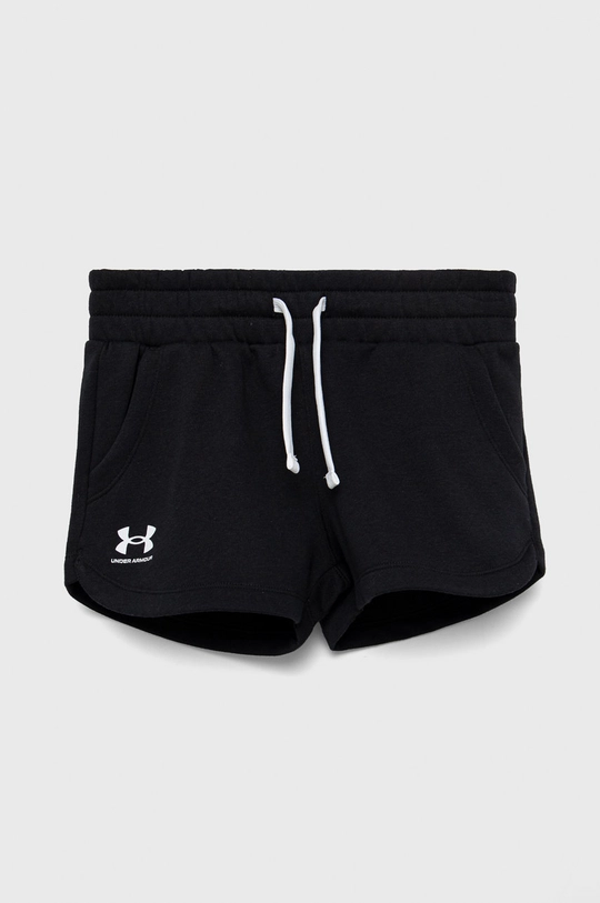 czarny Under Armour szorty dziecięce 1369918 Dziewczęcy