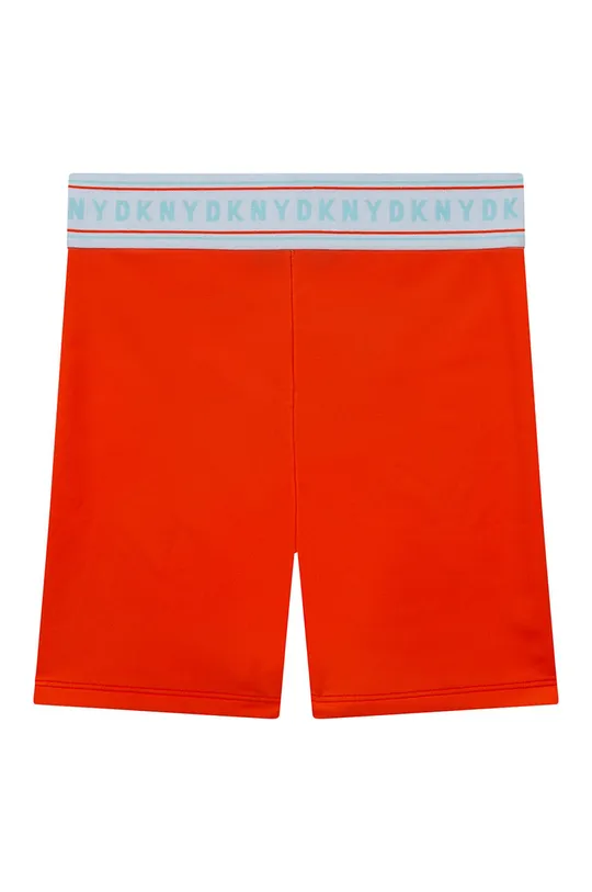 oranžová Detské krátke nohavice Dkny Dievčenský