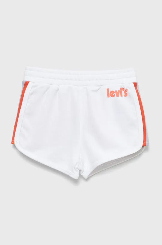 білий Дитячі шорти Levi's Для дівчаток