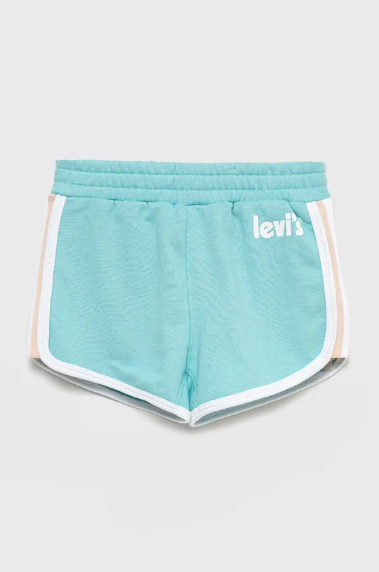 блакитний Дитячі шорти Levi's Для дівчаток