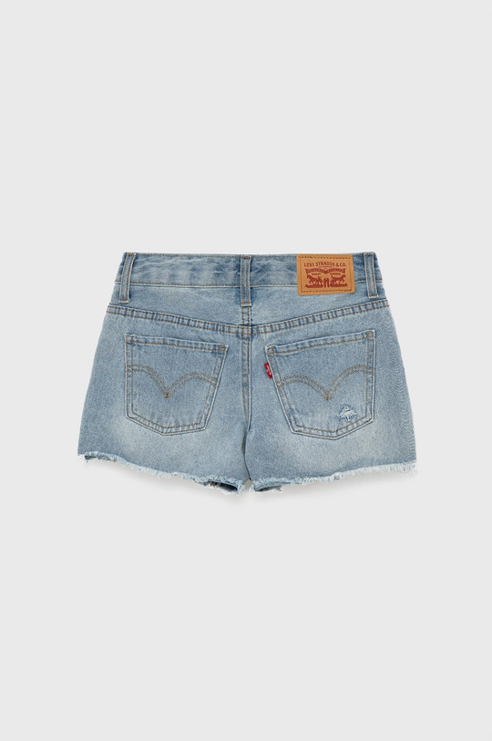 Дитячі джинсові шорти Levi's блакитний