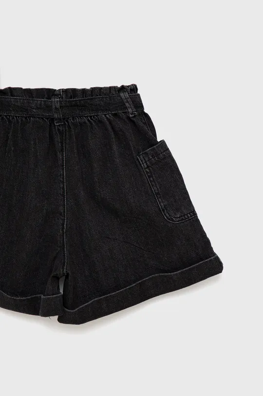 Дитячі джинсові шорти Birba&Trybeyond чорний