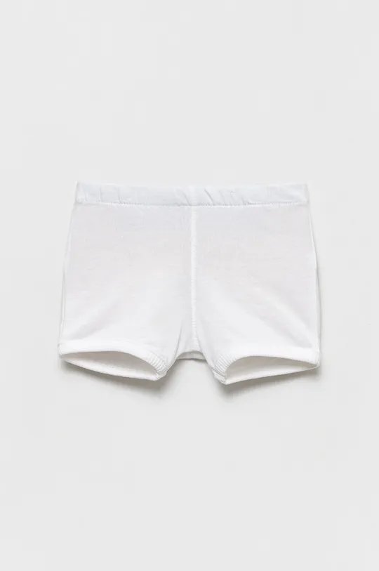 bela Otroške bombažne kratke hlače United Colors of Benetton Otroški