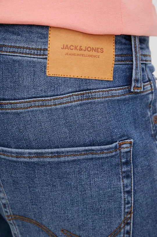 modrá Rifľové krátke nohavice Jack & Jones