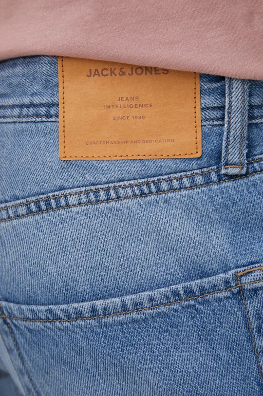 niebieski Jack & Jones szorty jeansowe