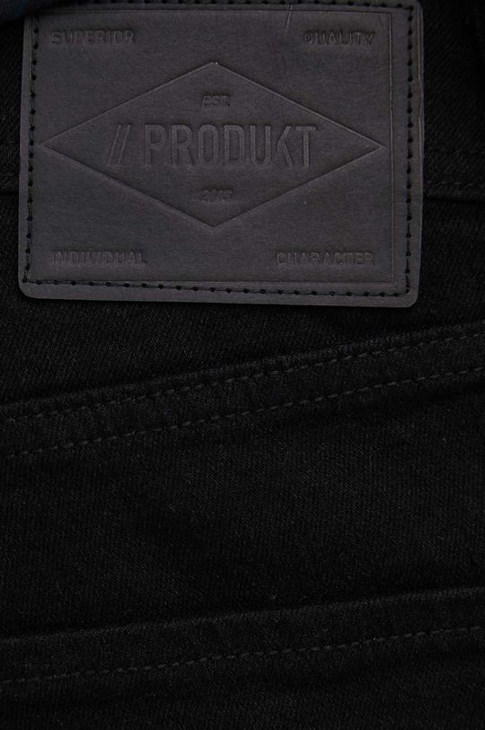 czarny Produkt by Jack & Jones szorty jeansowe
