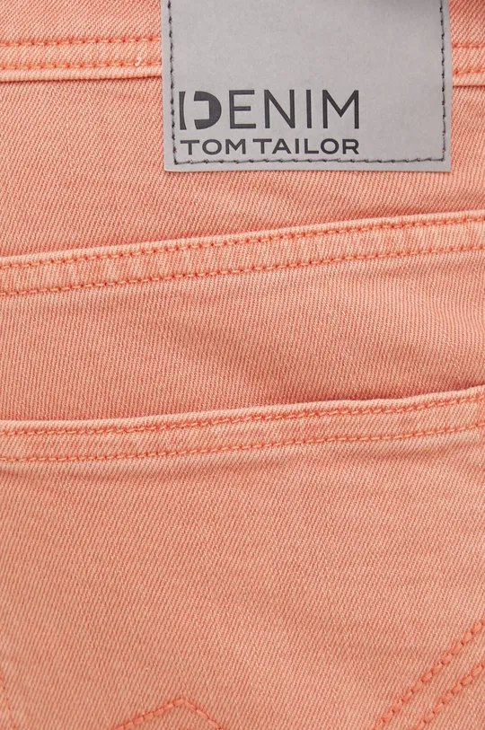 πορτοκαλί Τζιν σορτς Tom Tailor
