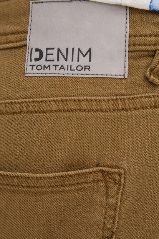 zelena Kratke hlače iz jeansa Tom Tailor