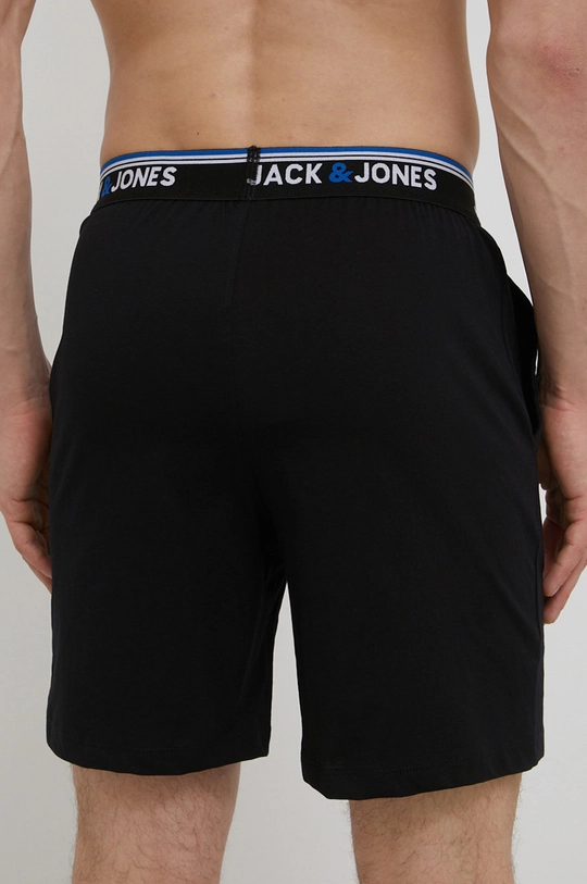 Хлопковые шорты Jack & Jones чёрный