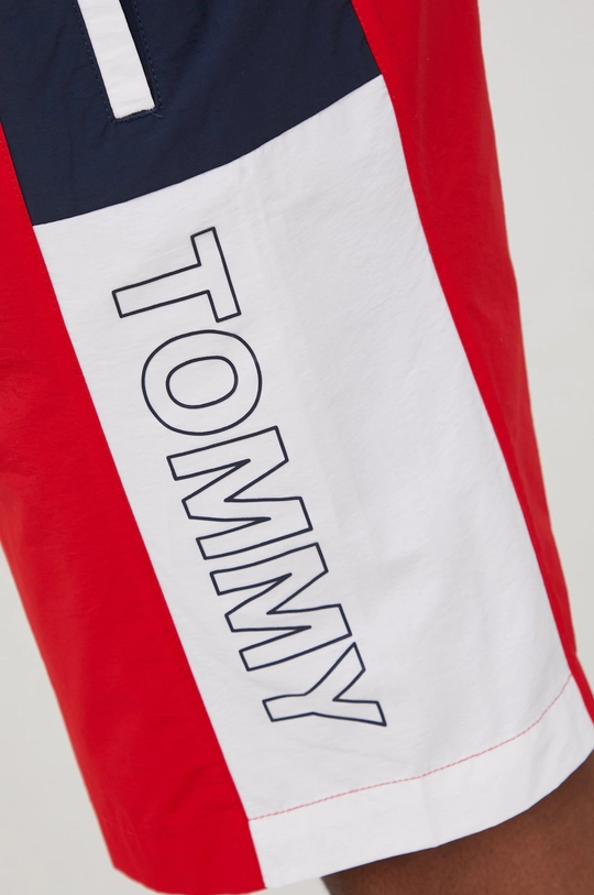 κόκκινο Σορτς Tommy Jeans