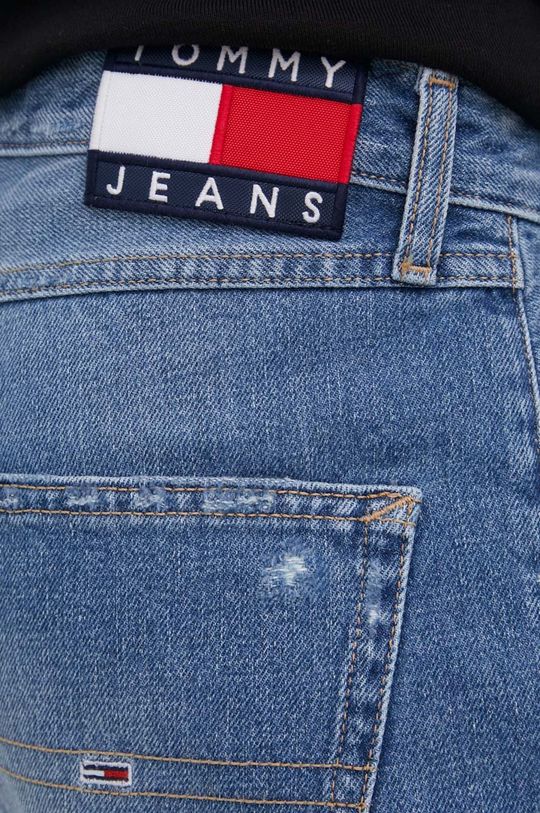 niebieski Tommy Jeans szorty jeansowe BF8035 DM0DM12669.PPYY