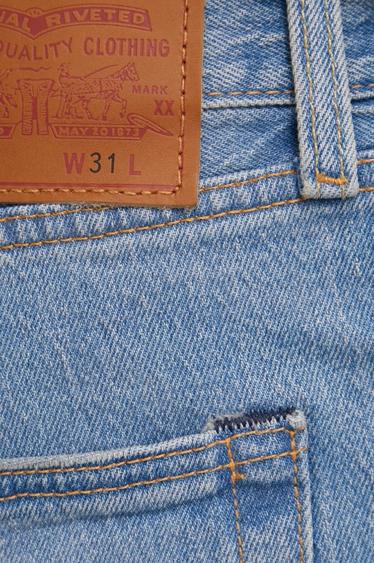 niebieski Levi's szorty jeansowe