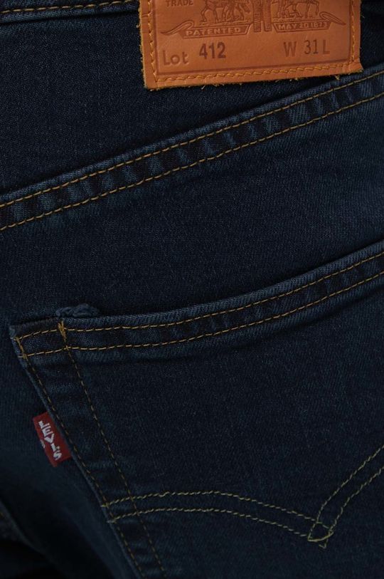 granatowy Levi's szorty jeansowe