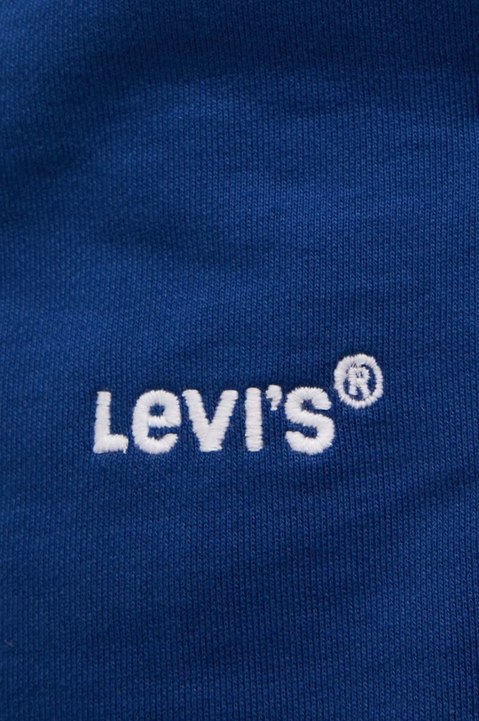 μπλε Βαμβακερό σορτσάκι Levi's