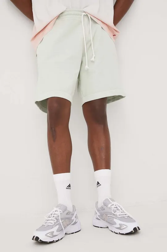 verde Levi's pantaloncini in cotone Uomo