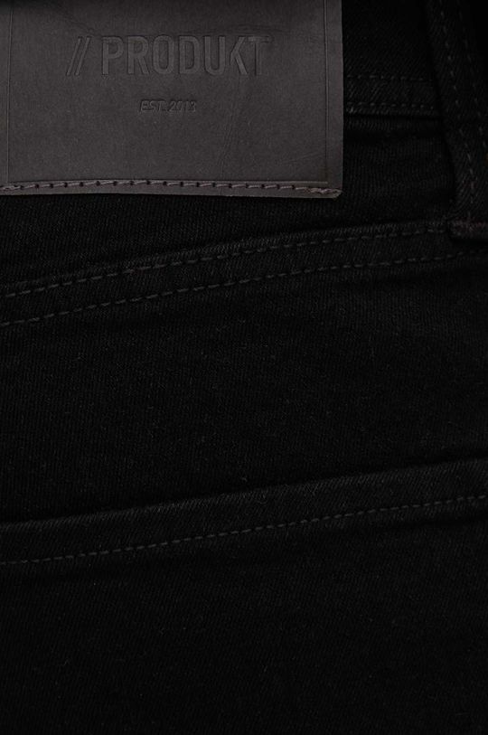 čierna Rifľové krátke nohavice Produkt by Jack & Jones
