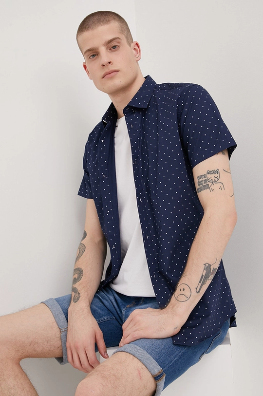 Produkt by Jack & Jones jeans kratke hlače modra