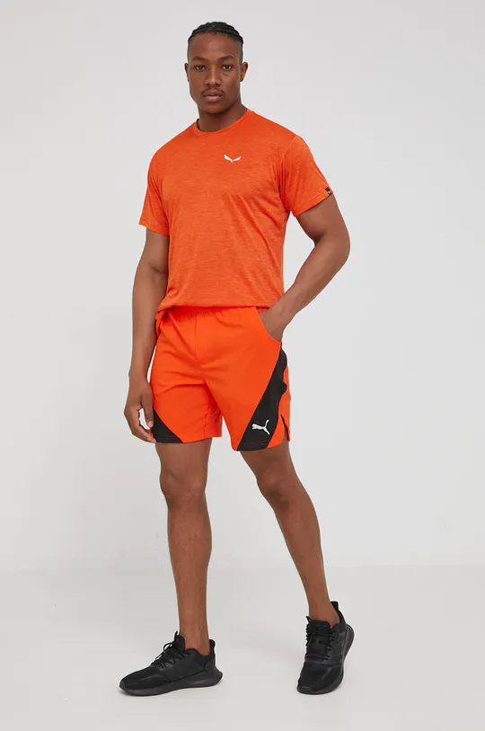 Tréningové šortky Puma Vent 52153125 oranžová