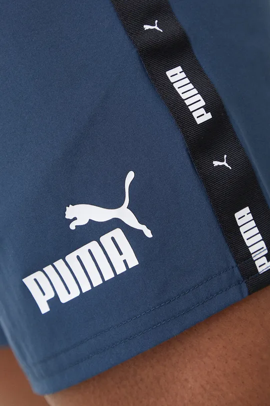 tmavomodrá Tréningové šortky Puma ESS+ Tape