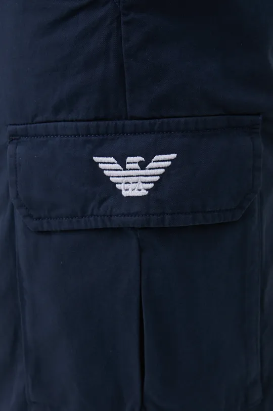 тёмно-синий Шорты Emporio Armani Underwear