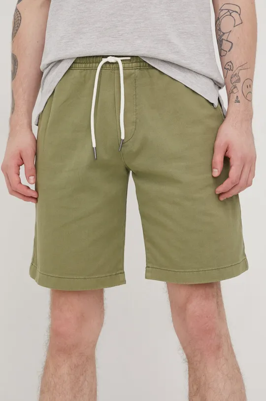 zelena Pamučne kratke hlače Tom Tailor Muški