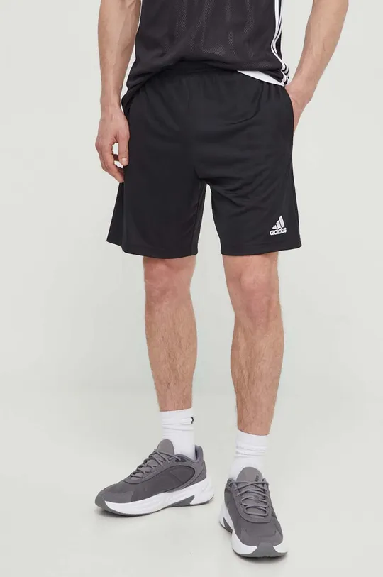 črna Kratke hlače za vadbo adidas Performance Entrada 22 Moški