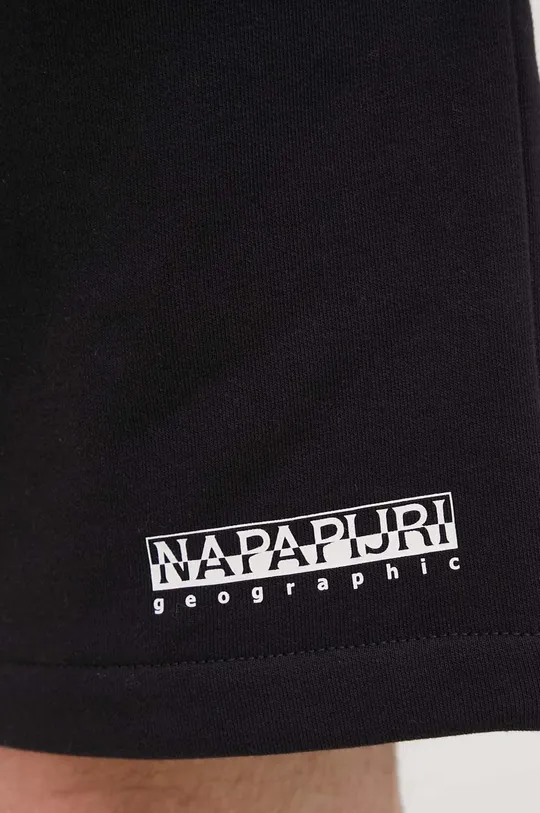 μαύρο Σορτς Napapijri N-Box
