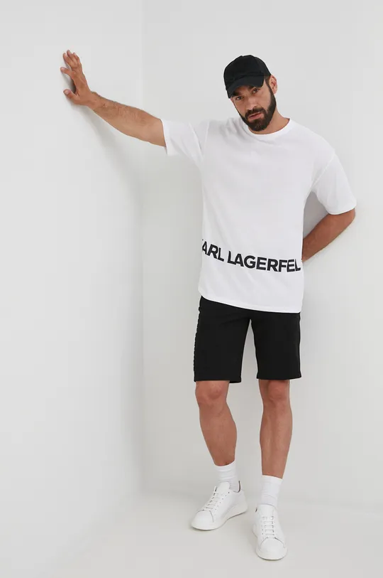 Kratke hlače Karl Lagerfeld crna