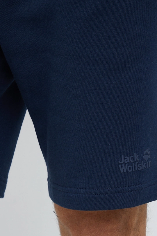 tmavomodrá Bavlnené šortky Jack Wolfskin