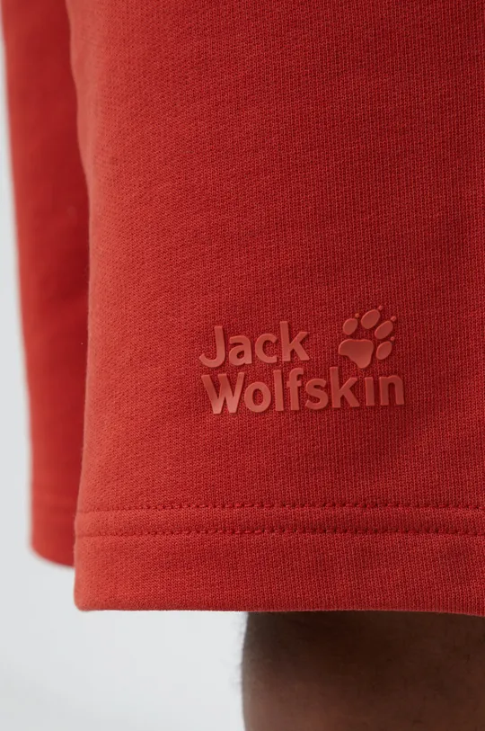 pomarańczowy Jack Wolfskin szorty bawełniane