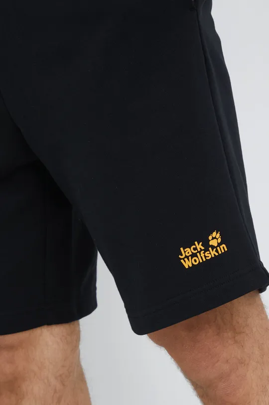 Pamučne kratke hlače Jack Wolfskin  Temeljni materijal: 100% Organski pamuk Drugi materijali: 95% Organski pamuk, 5% Elastan Postava džepova: 100% Organski pamuk