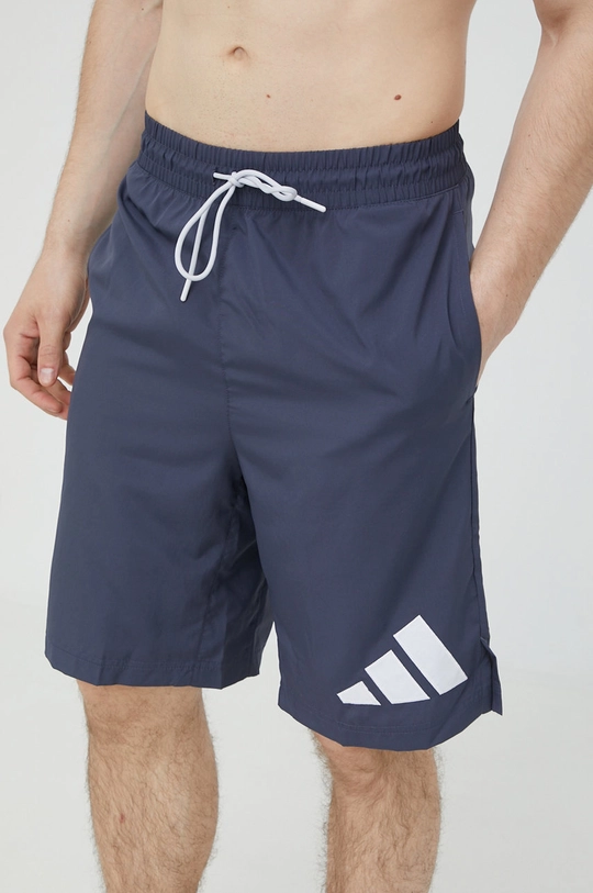 Tréningové šortky adidas Performance H58289 tmavomodrá