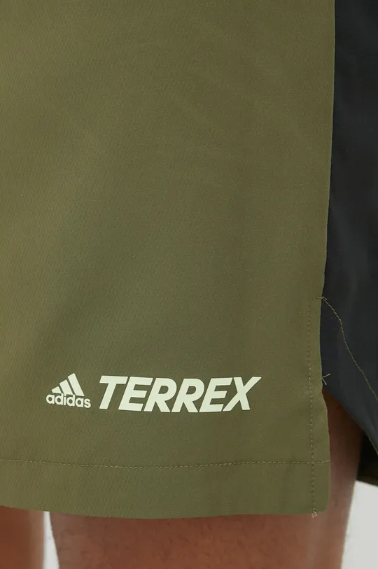 zöld adidas TERREX sport rövidnadrág Trail HA7551