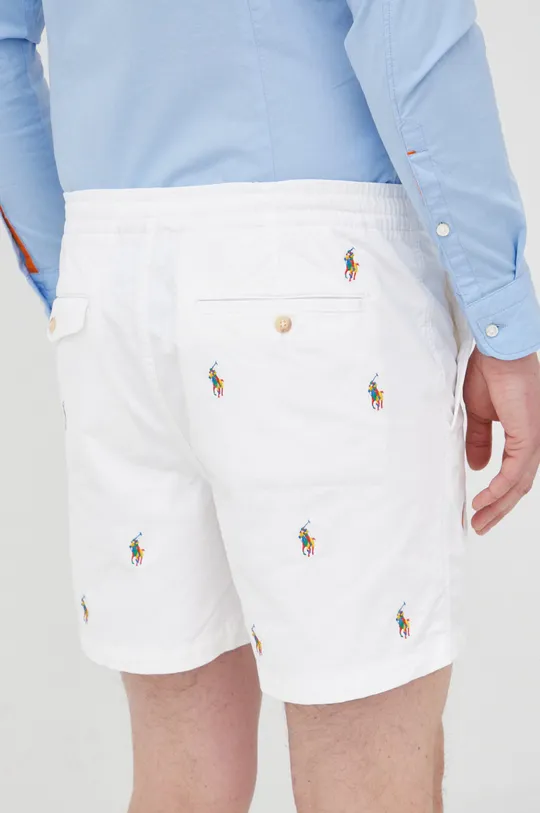 bianco Polo Ralph Lauren pantaloncini