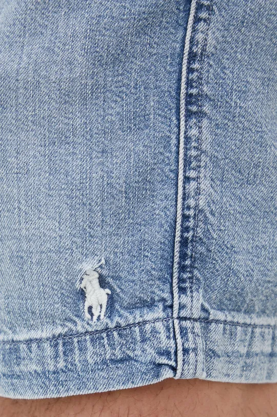 modra Kratke hlače iz jeansa Polo Ralph Lauren