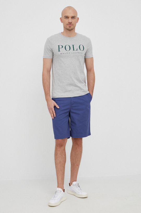 Bavlněné šortky Polo Ralph Lauren námořnická modř