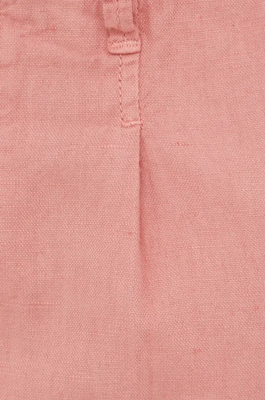 rózsaszín Pepe Jeans vászonkeverék rövidnadrág Arkin Short Linen